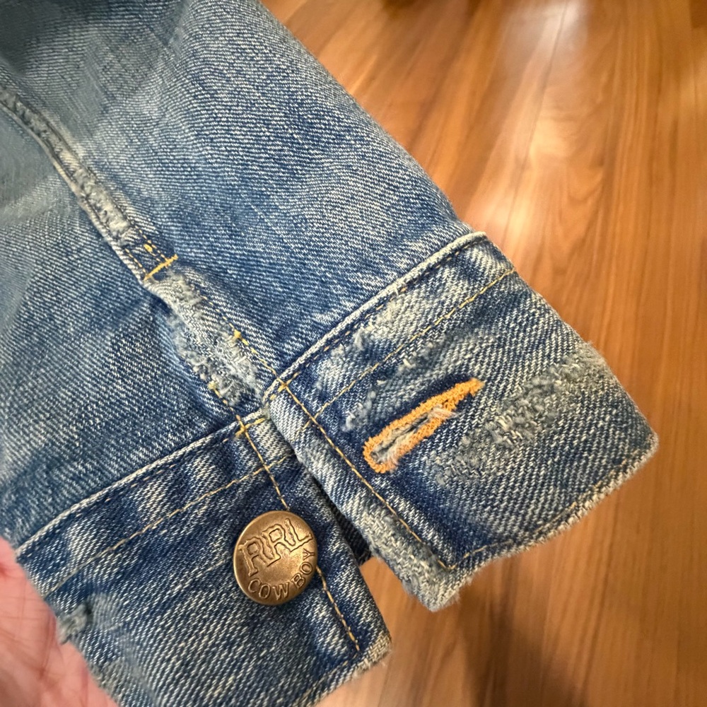 Ralph Lauren Men's Denim Jacket size XXL TTG - Picture 11 of 14